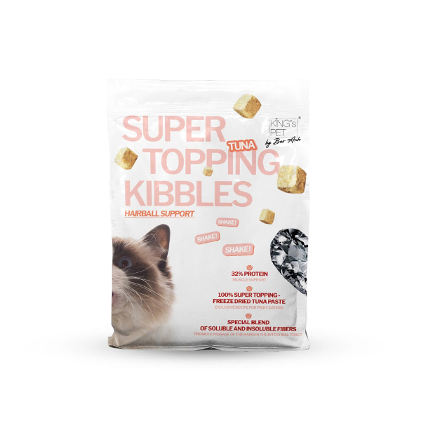 Thức ăn hạt King's PET siêu topping cá ngừ hỗ trợ đường tiết niệu cho mèo mọi lứa tuổi 1kg