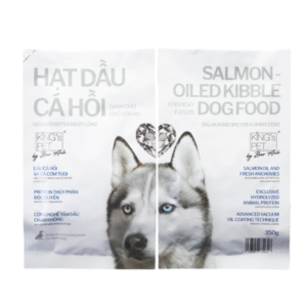 Thức ăn hạt dầu cá hồi cho chó con King's Pet