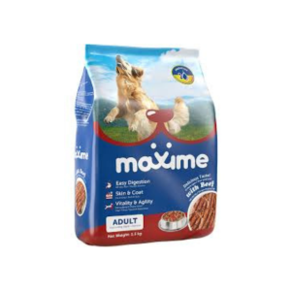 Thức ăn hạt cho chó Maxime Adult Beef - Bò