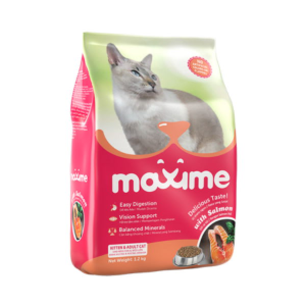 Thức ăn hạt mèo Maxime Kitten &amp; Adult Cat