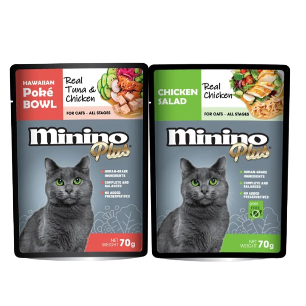 Pate Minino Plus cho mèo 70g