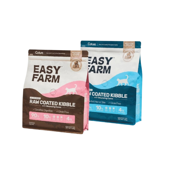 Thức ăn hạt cho mèo Cature Easy Farm